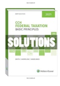 CCH Federal Taxation Comprehensive Topics 2021 1st Edition Smith Test bank