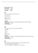 BIOL 1408 EXAM 3 question and answers