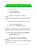 ATI exam NUR10005- Med Surg Musculoskeletal System from Saunders-Test bank-with rationales-2022