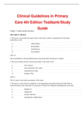 Clinical Guidelines in Primary Care 4th Edition Hollier Test Bank