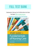 Fundamentals of Nursing Care 3rd Edition Burton Test Bank