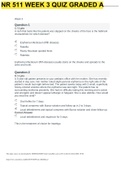 NR 511 Week 3 Quiz_2020 (A grade) |NR511 Week 3 Quiz 2020 – Chamberlain College of Nursing (A grade) Week 3