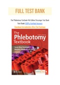 The Phlebotomy Textbook 4th Edition Strasinger Test Bank