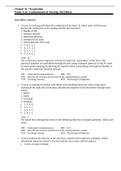 Chapter 41: Oxygenation Potter et al.: Fundamentals of Nursing, 9th Edition