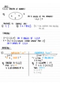 Engineering math 115 Number sets, Inequalities & Absolute values