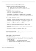 Chapter 5 Energy Relationships in Chemistry Thermochemistry