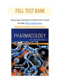 Pharmacology An Introduction 7th Edition Hitner Test Bank