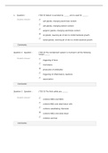 BIOS242 Microbiology Week 5 Quiz (Version 2), (LATEST) Verified ANSWERS,100% CORRECT, Chamberlain College of Nursing