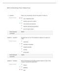 BIOS 242 MICROBIOLOGY Midterm Exam, Final Exam and Study Guides(LATEST) Verified ANSWERS,100% CORRECT, Chamberlain College of Nursing