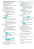 Characteristics of Living Things and Levels of Organization - BIOL 1010 Notes