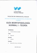 GUIA MORFOFISIOLOGIA I - NORBERT WIENER