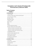 Formulation And Evaluation 0f Orodispersible _Piroxicam-beta-cyclodextrin Tablets