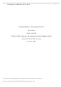 NURS-FPX4060_LutjensKerri_Assessment2-1|NURS- FPX 4060 Practicing in the Community to Improve Population Health Assessment 2: Community Resources