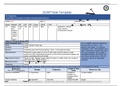 Nr509 week 6 soap notes template  | illness -cough 2022 update 