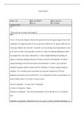  NURSING 491 WEEK 3 SOAP NOTE NSG6430 