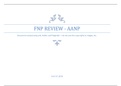 NR 509 FNP Board Study Guide Rated A+