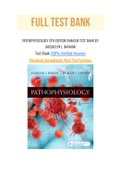 PATHOPHYSIOLOGY 6TH EDITION BANASIK TEST BANK BY JACQUELYN L. BANASIK