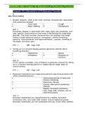 NURSING 5003 Chapter 35 Alterations of Pulmonary Function STUDY MATERIAL UPDATED 2023