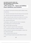 LPIC-1-Exam 101 - Terms and Utilities Exam Questions and Answers