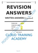 COS1512 Assignment 4 2022 (Offline Written Answers)