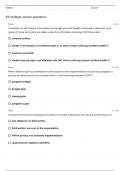 CHPC Practice Test Questions-2024/2025 (CHPC-HCCA) Graded A+