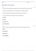 ALU 301 Final Exam Review (Questions & Answers) Rated 100% Correct!!