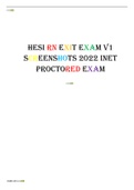  INET HESI RN EXIT EXAM V1 ACTUAL TEST SCREENSHOTS