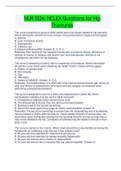 NUR 102NUR 1024: NCLEX Questions for Hip Fractures4: NCLEX Questions for Hip Fractures