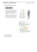 Genomic Imprinting summary