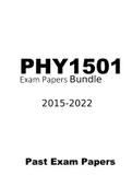 PHY1501 EXAM PACK 2022