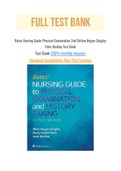 Bates Nursing Guide Physical Examination 2nd Edition Hogan-Quigley Palm Bickley Test Bank