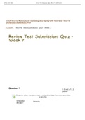 COUN 6723 Week 7 Quiz