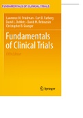 FUNDAMENTALS OF CLINICAL TRIALS