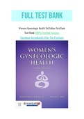 Womens Gynecologic Health 3rd Edition Test Bank