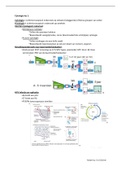 Cytologie samenvatting voor de theorie (tentamen) en praktijk leerjaar 2