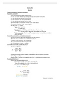 Chemie leerjaar 1 blok 3