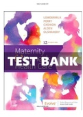 Maternity and Women’s Health Care 12th Edition Lowdermilk Test Bank |Complete Guide A+|Instant download .