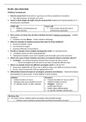 Bio 360 (Molecular Bio of Cancer) - Quiz 2 Study Guide 