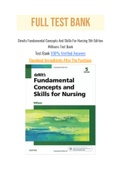 Dewits Fundamental Concepts And Skills For Nursing 5th Edition Williams Test Bank