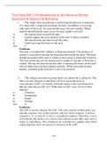 Test Bank NSG 210 Introduction to the Nervous System Questions & Answers & Rationale,100% CORRECT