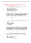 Test Bank NSG 210 Caring for Clients With Upper Respiratory Disorders Questions &Answers & Rationale,100% CORRECT