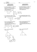 geometry final exam answer key 2022, Advanced  Geometry Final  Exam  Review 2019-2022