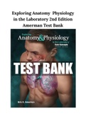 Exploring Anatomy  Physiology in the Laboratory 2nd Edition Amerman Test Bank