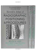 Merrill’s Atlas of Radiographic Positioning and Procedures 14th Edition Long Test Bank