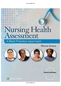 Nursing Health Assessment A Best Practice Approach 3rd Edition Jensen Test Bank