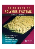 Principles of Polymer Systems 6th Edition Rodriguez Solutions Manual