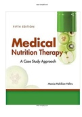 Medical Nutrition Therapy A Case Study Approach 5th Edition Nelms Solutions Manual