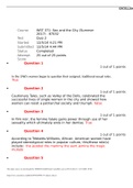 WST 371 QUIZ 2. VERIFIED