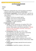 BIOL 2421ATI TEAS 6 EXAM STUDY GUIDE LATEST 2022.