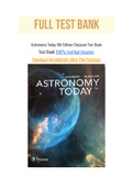 Astronomy Today 9th Edition Chaisson Test Bank